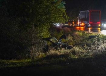 Schwerer Autounfall bei Heinersbrück forderte verletzte Person