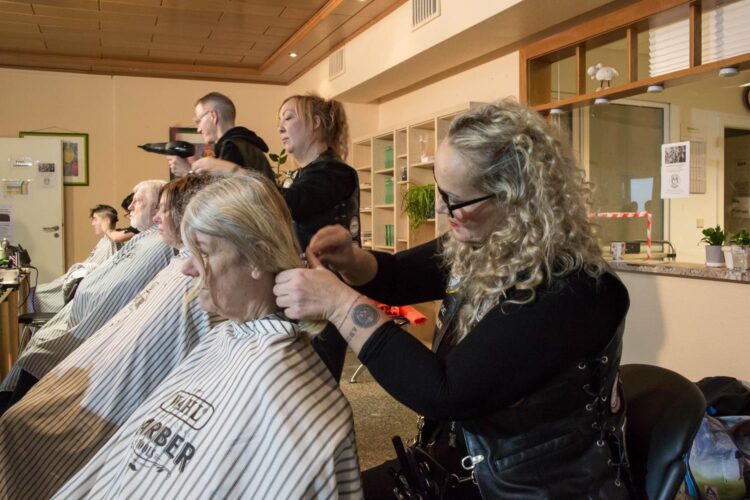Barber Angels im Einsatz