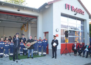 Modernisiertes Feuerwehr-Gerätehaus in Boblitz feierlich übergeben