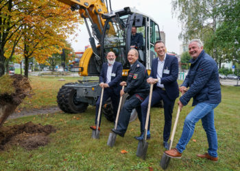 Spatenstich für neue Rettungswache der Feuerwehr Cottbus gesetzt