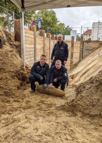 Bombenentschärfung in Cottbus geglückt