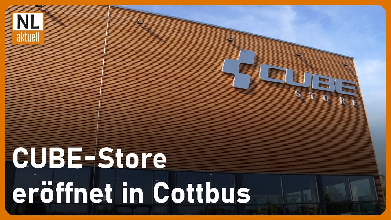 CUBE Store Eröffnung in Cottbus steht bevor NIEDERLAUSITZ aktuell