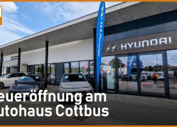 Neueröffnung am Autohaus Cottbus. Standort wächst um Marke Hyundai an
