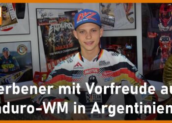 Werbener Enduro-Youngster Melnikoff fliegt zur WM in Argentinien