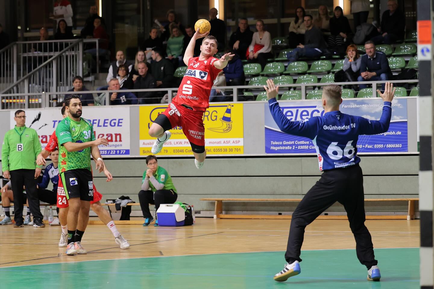 Handball Oberliga Ostsee-Spree LHC Cottbus - Grünheider SV 37-22