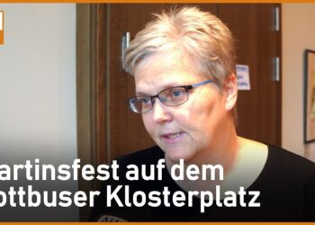 Cottbus feiert traditionelles Martinsfest auf Klosterplatz