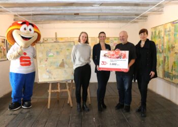 „30 mal Gutes tun“: 1.000€ für Kunst- und Kulturförderverein Cottbus