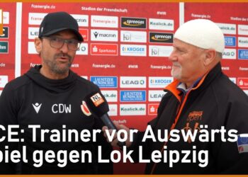 Tabellenspitze verteidigen: Wollitz vor FCE-Auswärtsspiel gegen Lok