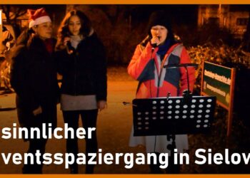 1. Adventsspaziergang in Sielow