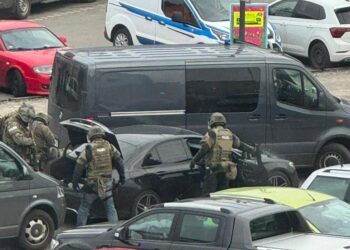 SEK Einsatz in Cottbus