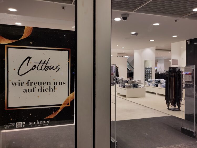 aachener Filiale in Cottbus eröffnet