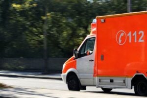 Unfall in Luckau, Radfahrerin nach Sturz schwer verletzt
