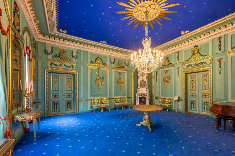 Grüner Saal im Schloss Branitz ©SFPM/Frank Burchert