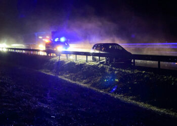 Auto bei Freiwalde überschlagen. Insassen kommen mit Schrecken davon