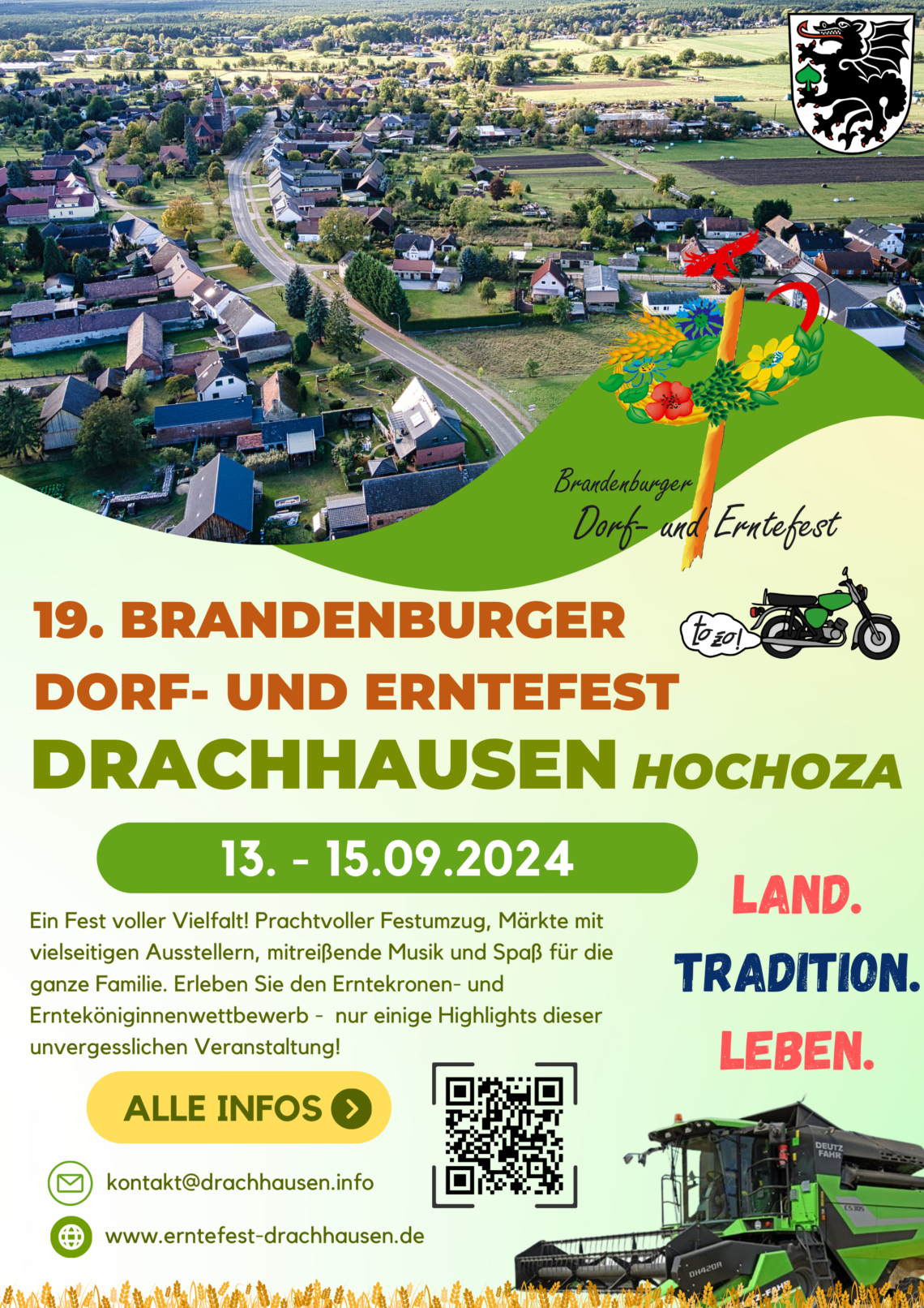Drachhausen richtet 2024 das Brandenburger Dorf- und Erntefest aus ...