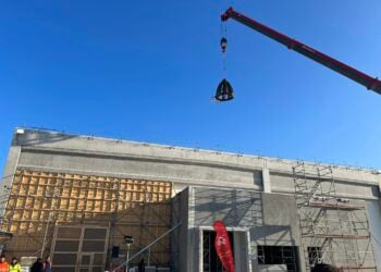 Richtfest für Jack Link’s Bifi-Fabrik in Guben gefeiert