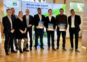 LWG feiert Ausbildungsabschluss von 21 Anlagenmechanikern