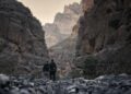 Anni & Justin im "Grand Canyon von Arabien"