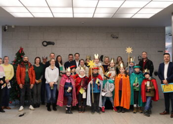 Sternsinger brachten Segen ins Cottbuser Rathaus