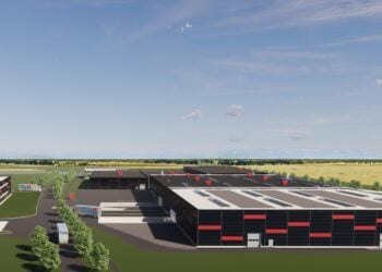 Grafik der geplanten YADOS-Erweiterung in Hoyerswerda; Grafik: YADOS