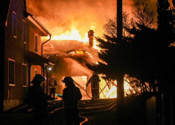 Mehrere Tiere bei Scheunenbrand in Hähnichen ums Leben gekommen