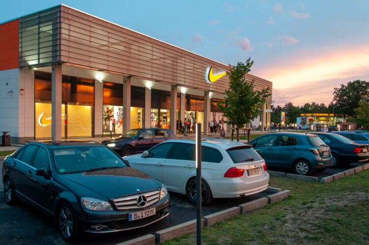 NIKE Outlet Store in Schwarzheide