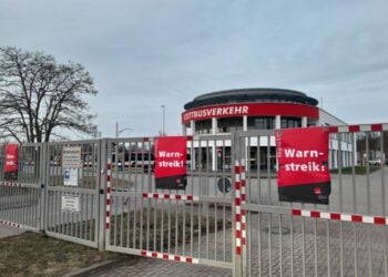 ÖPNV-Streik morgen in Südbrandenburg: Welche Linien befahren werden