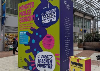 Spree Galerie Cottbus startet Taschenmonster Malwettbewerb 2024