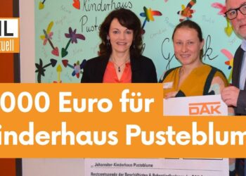 Aktion „Spend` Deinen Cent“ bringt 2.100 Euro für Kinderhaus Pusteblume