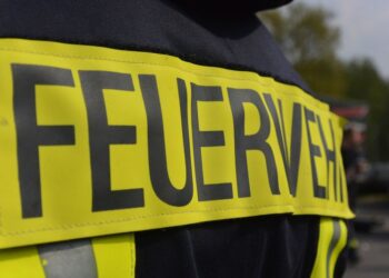 Erneut Müllcontainer in Erfurter Straße in Cottbus in Flammen
