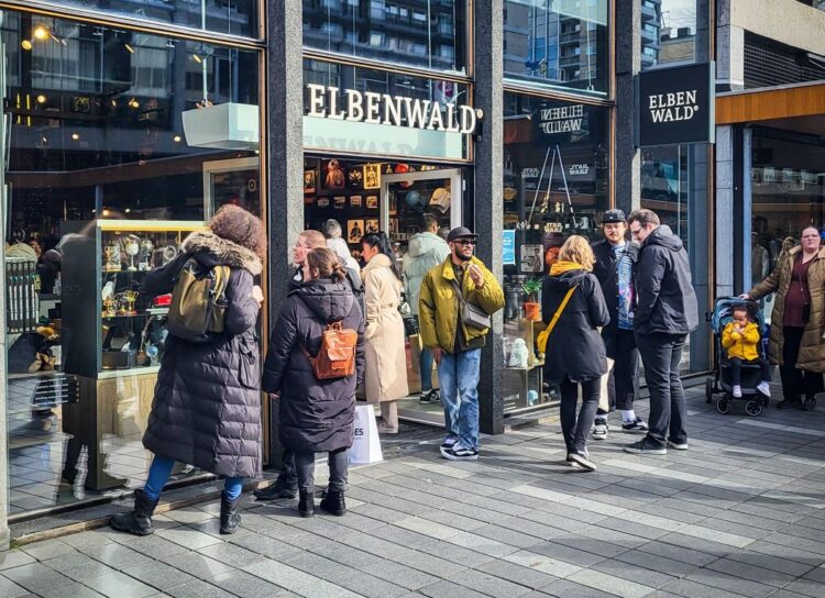 Neuer Elbenwald Store in Rotterdam; Foto: Elbenwald