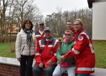 Deutschlandweiter DRK-Fackellauf machte Halt in Elbe-Elster