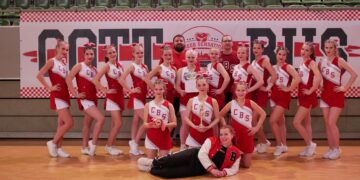 Die "Young Crabs" mit Coaches Bild: ©Cheer Sensation Cottbus