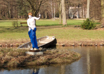 Restaurierte Plastik „Venus Capua“ zurück im Branitzer Park