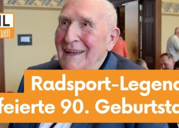 Cottbuser Radsport-Veteran Eberhard Pöschke feierte 90. Geburtstag