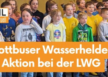 Cottbuser Schüler und LWG tauchen tiefer in die Welt des Wassers ein