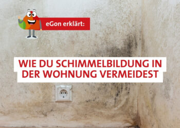 Schimmelbildung in der Wohnung vermeiden. eG Wohnen gibt Tipps