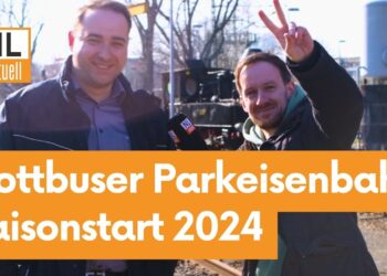 Saisonstart bei Cottbuser Parkeisenbahn. Geburtstag und Highlights 2024