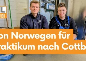 Von Norwegen nach Cottbus: 17-jähriger Jakub erkundet die LWG