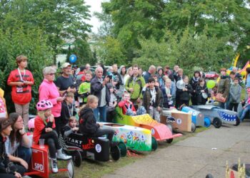 Sachsendorf feiert Bürgerfest. Seifenkistenrennen steht in Startlöchern