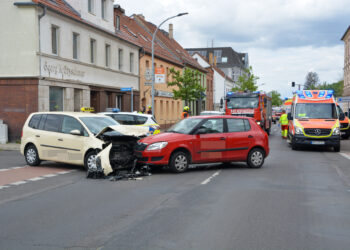 Sperrung nach Autounfall in Spremberg