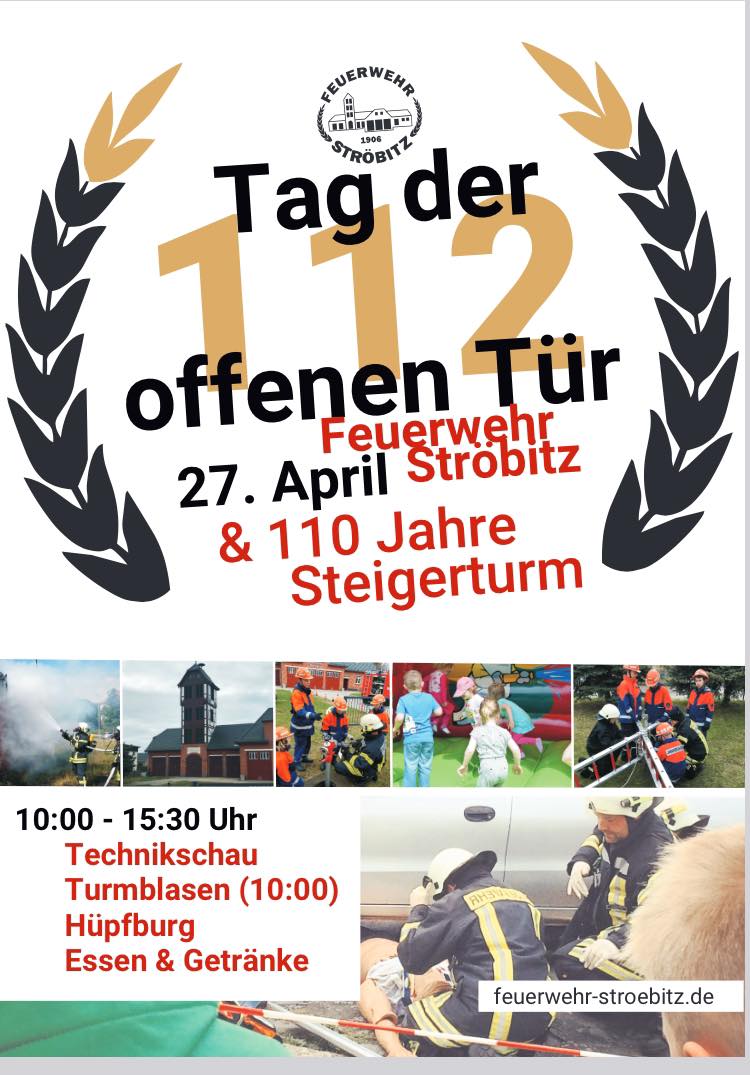 Tag der offenen Tür der Feuerwehr Cottbus-Ströbitz