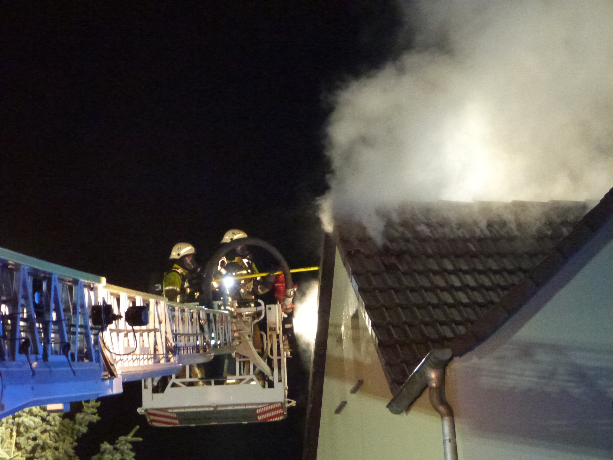 Brand in Cottbus Gallinchen. Foto: Stadt Cottbus