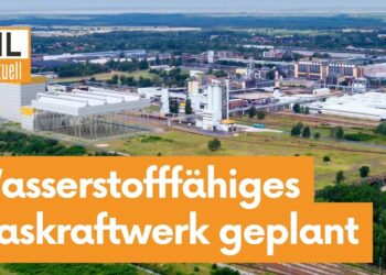 LEAG plant Bau eines wasserstofffähigen Gaskraftwerks in Schwarze Pumpe
