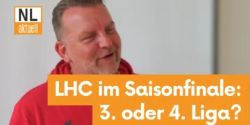 LHC Cottbus Präsident Kai-Uwe Weilmünster vor dem Saisonfinale