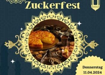 Muslime & Gäste feiern Zuckerfest auf Cottbuser Ernst-Mucke-Platz