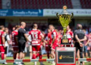 Cottbus, Deutschland 03. Juni 2023:
Landespokal Brandenburg - Finale - 2022/2023 - FC Energie Cottbus vs. FSV Luckenwalde  Im Bild: