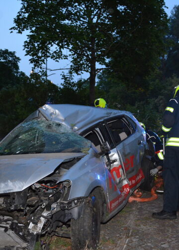Verkehrsunfall in Spremberg