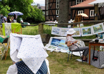 Plakat Künstler unter freiem Himmel 2024