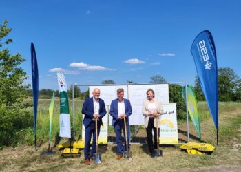 Spatenstich für „Chinook Support Center“ in Herzberg